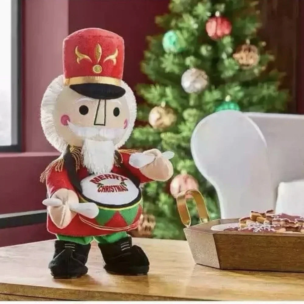Home Accents Holiday Christmas Animated Nutcracker Playing Little Drummer‎ Boy